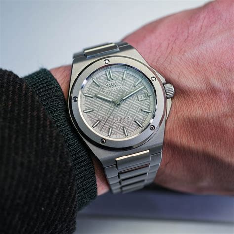 iwc ingenieur oro|iwc ingenieur titanium watch.